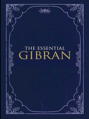 cover image of Essential Gibran